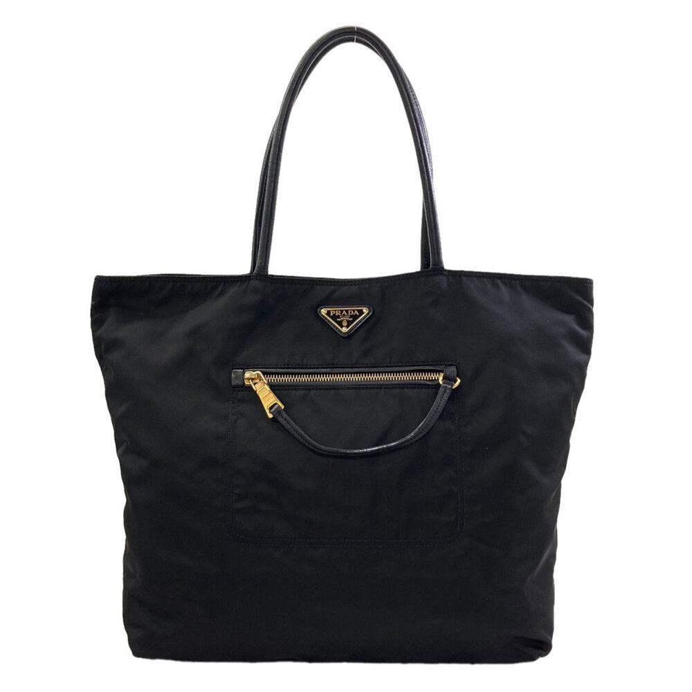 Prada BR4354 Logo Hardware Tote Bag, Nylon Material, Women's PRADA